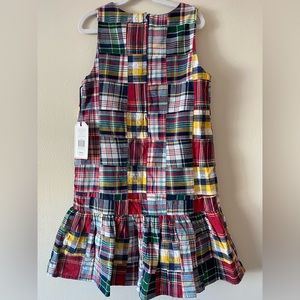Classic Prep Madras Dress size 12 New with Tag
